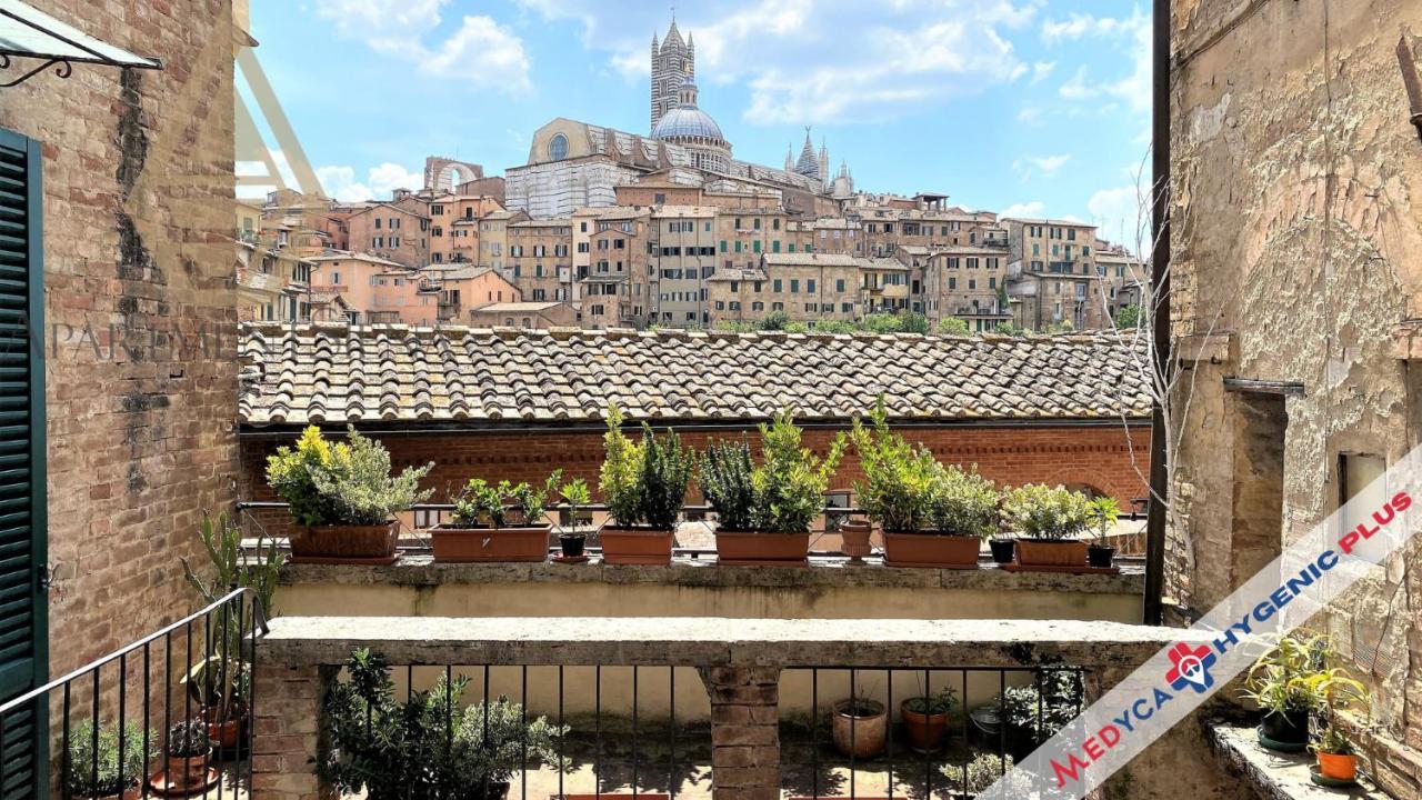 Camporegio 31- In Centro Con Vista Sul Duomo Siena Exteriér fotografie
